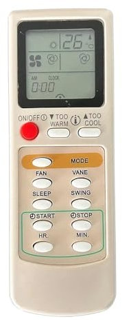 Control Remoto de Repuesto FCS12000CH for Aire Acondicionado de habitación Firstline