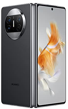 HUAWEI Mate X3, design sottile e leggero, pieghevole, quad-curva, 12 GB + 512 GB, resistente Kunlun Glass, fotocamera Ultra Vision XMAGE, nero (Ricondizionato)