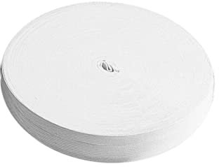 AKOOSY Elastisches Flaches Gummiband Weiß Nähband Für Kleidung Stretchbänder Gummibänder Für Näharbeiten Strickgummiband Gurtband Für DIY-projekte