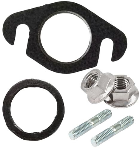 SIXHAOBU Kit de joints et goujons de pot d'échappement Joint de Pot d'échappement joint echappement pour Scooter 50cc 2 temps