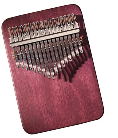 Professionelle Kalimba Aus Purple Heart Mit 17 Tasten Für Anfänger In Der Chromatischen C-Dur-Tonleiter Mit Koffer Und Stimmhämmern Professionelle Kalimba