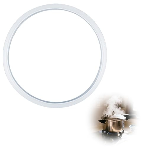 WMF Anillos de Sellado para Olla a Presión 22cm, Juntas de Goma de Repuesto Compatible con WMF, 3L 4,5L 6,5L 8,5L, 6068559990 6068559997, Material de Silicona