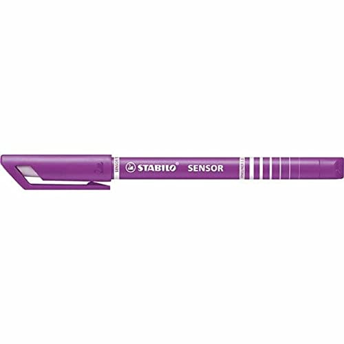 STABILO - Fineliner mit gefederter Spitze - SENSOR F - fein - Einzelstift - lila