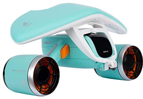 Sublue WhiteShark Mix Scooter Unterwasser Tauchscooter Seeroller 40M Seascooter mit Doppelmotor für Tauchen Schwimmen Wassersporttauchen und Schnorcheln Abenteuer