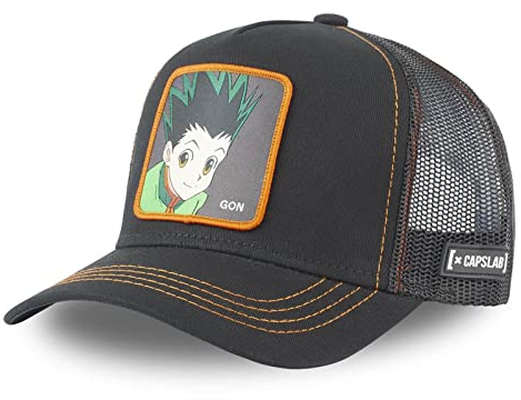 CAPSLAB Hunter x Hunter Herren Trucker Baseball Cap, Gon 3, One size