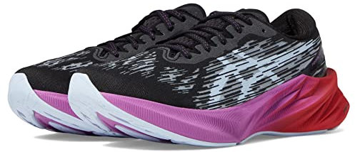 ASICS NOVABLAST 3 Damen Laufschuhe, Schwarz/Soft Sky, 37 EU