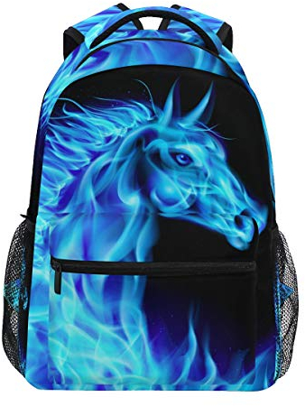 Aotximlat Green Flame Dragon Rucksack für Jungen Mädchen Grundschule Büchertasche Rucksack 20241444, 2021930, One size