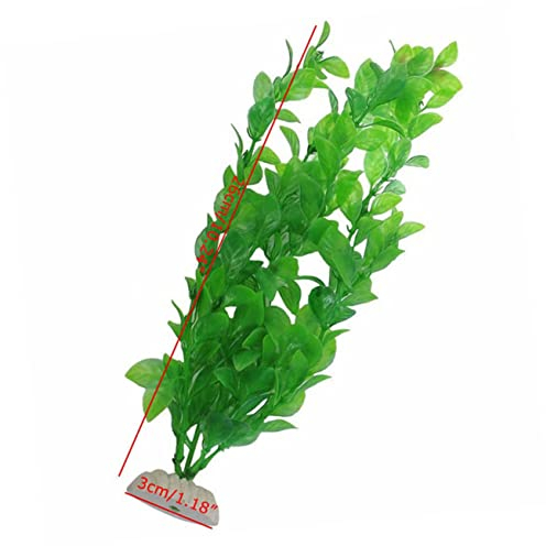 minkissy 4Pcs aquarium plants live aquarium decorations plastic plants for aquariums live aquarium plants faux plants artificiales para artificial plants fish tank decorate