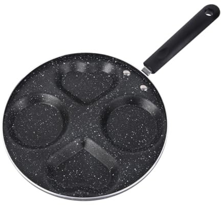 MAGICLULU 1stk Topf Bratpfanne Herz Für Pancakes Mini Muffinform Outdoor Kocher Herzform Backform Kochset Outdoor Kochgeschirr Outdoor Mini Eierkocher Steakpfanne Draussen Aluminiumlegierung