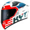 KYT Casco Tt-course Fuselage Rojo/Blanco S