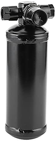 Secador de Aire Acondicionado A C Receptor Botella Vertical Accesorio de Coche Negro Apto para FH 12 FH 16 Secador de Aire Acondicionado de Metal A/C