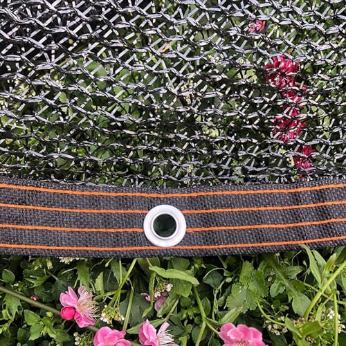 SGSKEIEY Filet Anti Feuille Piscine Filets D'Ombrage avec Oeillets,pour La Couverture VéGéTale/Serre/Jardin/Pergola/Patio Lawn/Pet House (4x4m,Shading 55%)