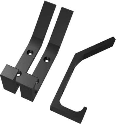 Doppelhaken für Akustikpaneele zum Aufhängen von leichten Jacken, Mützen, Schals und anderer Kleidung 3 Stück im Set moderne Garderobe umweltfreundliches Material (PLA) 13mm