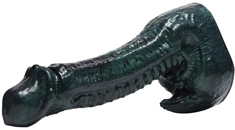 Fleshlight Fantasy Alien King Dildo, aus festem Silikon, Sex-Spielzeug extrem realistisch, 19 x 4,8 cm