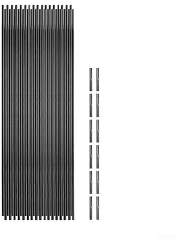 Cerchi per serra per aiuole rialzate, archi per tunnel delle piante, telai per serra, tunnel per la crescita, fai da te da giardino cloche protezione per le colture (B)