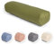 Vedara® Yoga Bolster AKAMA – Yogakissen mit Kapokfüllung für Yin Yoga – Rechteckig – Waschbarer Bezug aus 100% robuster Baumwolle – Großes Yogakissen für Restorative Yoga (Waldgrün, Klein)