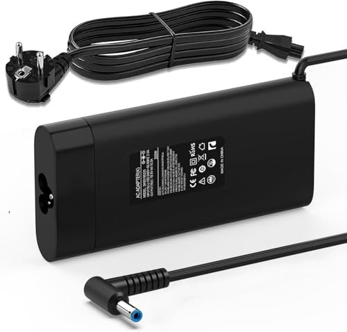 Cargador para portátil MXJFYY de 200 W para HP Pavilion Gaming 15 17, Omen 15 17, Zbook 15 17, Victus 15 16, Envy 15 2020, L00818-850, TPN-DA10/TPN-LA20/TPN-LA21/L73385-001/ADP-200HB, B(4,5 x 3,0 mm)