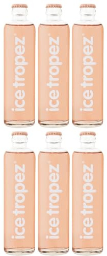 Domaine Tropez Ice Tropez Peach Weincocktail Pfirsich Roséwein süß Frankreich inkl. FeinWert E-Book (6 x 0,275l)