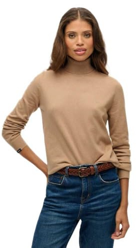 Superdry Damen Klassischer Rollkragenpullover