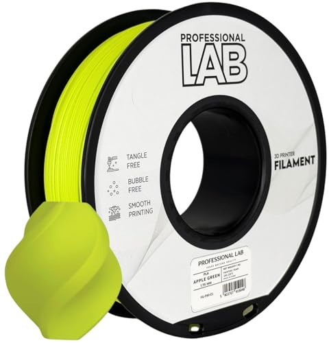 PLA Filament Neon Grün 1.75mm 1kg – 3D Drucker Filament, Kein Stringing, Hohe Haftung, Kompatibel mit Ender 3, Prusa i3, Bambu Lab uvm..