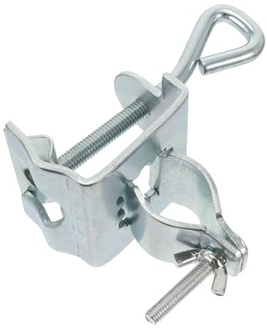 TOVINANNA Garden Parasol Fixing Clip and Umbrella Clamp for Patio Outdoor Fixed Support and Space Saving