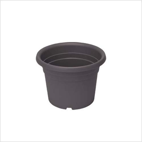 Deko-Impresion Großer Pflanzkübel Palermo Pflanztopf, Blumentopf, 40 cm, anthrazit