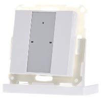 KNX Taster 2fach Plus, LED, reinweiß glänzend