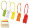 100 Pz Etichette Fascette Plastica, Fascetta Multicolore di Plastica, Plastica Sigilli Sicurezza Etichette, Fascette Plastica, Fascette Anticontraffazione per Abbigliamento e Logistica (5 Colori)