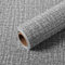 Nuanchu Peel and Stick Wallpaper Textured Self Adhesive Wallpaper Linen Texture Faux Grasscloth Waterproof Peel-Stick Squares Removable for Walls Bedroom Living Room Hotel Decoration(Dark Grey)
