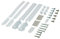 Place4parts Kit coulissant de porte pour réfrigérateur Diplomat Firenzi Ignis Integra Philips Whirlpool Prima Program 200 Ram Next Dimension Generation 2000
