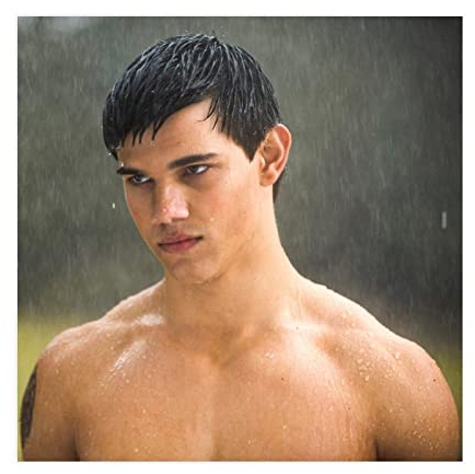 Schauspieler Taylor Lautner 2 Leinwand-Poster, Schlafzimmer, Dekoration, Sport, Landschaft, Büro, Raumdekoration, Geschenkrahmen: 30 x 30 cm