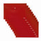 Leitz Recycle Sammelmappe A4, 10er Pack, Für 60 Blatt, Ordner mit Knopfverschluss, 100 % recycelbar, Umweltfreundlich, Recycle Serie, Rot, 46780025