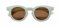 BÉABA, Gafas de Sol para Bebé 9-24 Meses, Protección 100% UV - CAT 3, Protección Lateral, Confort Óptimo, Patillas Ajustables 360°, Adaptables a la Vista, Colección Retro Delight Cloud Blue