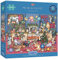 Feline Festivities Age 8+ | 1000 Piece Jigsaw Puzzle | Cats, Christmas Pets | Sustainable Jigsaw Puzzle for Adults | Premium 100% Recycled Board | Great Gift for Adults | Gibsons Games