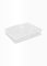 ECO Large Plastic Dish Drainer Rack with Drip Tray | Heavy Duty Sturdy Dish Rack for Kitchen Countertop | White Dish Drainer for Efficient Kitchen Organization & Cutlery Placement (White)