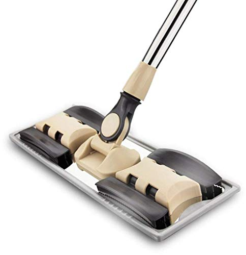 Fregona Profesional para Suelo de Madera Dura de Microfibra, fregonas Planas con Piezas de Almohadillas Lavables Reutilizables