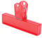 eBuyGB 10 Pcs Extra Large Plastic Bulldog Clips Paper Documents Filling Binder Clamp Paperclips 10cm / 4 Inch Long (Red)
