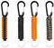 WUSANNA Paracord Schlüsselanhänger 4 Stück Schlüsselanhänger Mit Karabiner,Paracord Anhänger,Schlüsselanhänger Paracord,Multifunktion Paracord Anhänger für Outdoor-Klettern,Wandern,Camping