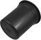 VOSAREA Plastic Trash Can Inner Large Opening Kitchen Garbage Bin Black Lightweight Waste Basket