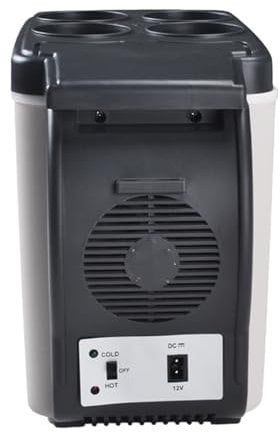 Frigorifero Per Auto - Dispositivo Di Raffreddamento Da Campeggio Da 12 Volt, Capacità Di 6 Litri | Congelatore Elettrico Portatile, Frigorifero Riscaldato Compatto, Frigorifero Ideale Per Aut