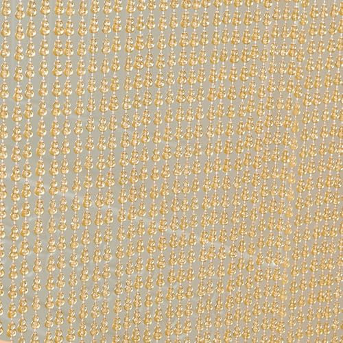 QQNQQ Crystal glass bead curtain,Crystal Beaded Curtain Door Beads Acrylic Hanging Door Beads String Curtain, Clear Crystal Room Bead Partition Curtain Door Frame Beads For Doorways(Champagne Purple)