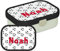 Mepal Personalisierte Brotdose mit Namen - Bento Lunchbox für Kinder - Fußball - Geeignet für bis zu 4 Butterbrote - BPA-frei & Spülmaschinenfest - 750 ml - Kleine Fußbälle