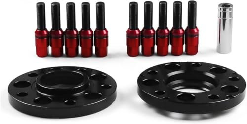 Radscheiben Für BMW F-Serie F10 F12 F13 F01 F02 F30 15 mm 5 x 120 mm 72,56 mm Hubcentric Spurverbreiterungen M14 x 1,25 Kegelschrauben Spurverbreiterungen(1)