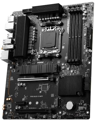 Motherboard Scheda madre Fit For MSI PRO B650-S WIFI supporta CPU 7900X 7800X3D 7700X 7600X 7500F 8400F 4xDDR5 7200MHz HDMI M.2 NVME ATX AM5