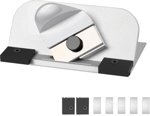Handheld 45° Bevel Mat Cutter with Auto-Retract Blade, Mat Board Cutting Tool with Precision Depth Adjustment & Magnetic Blade Holder, Mat Board Cutter for Framing Scrapbooking Artwork Picture Frame