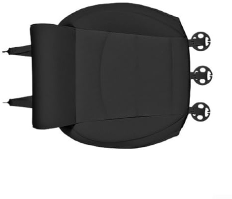 Memory Foam Sitzauflage Verlängerung Für Tesla Für Model Y & Model 3 (ab 2026), Kunstleder Beinstütze Polster Schwarz/Weiß, Ergonomische Sitzunterlage Für Fahrer Und Beifahrer(black)