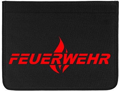 Tiptop Home Roter Hahn 112 Hochwertige Feuerwehr Schreibmappe Organizer Konferenzmappe Flamme