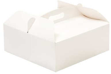 0340202 DECORA - SCATOLA TORTA CON MANICO 28,5 X 28,5 X 10 H CM