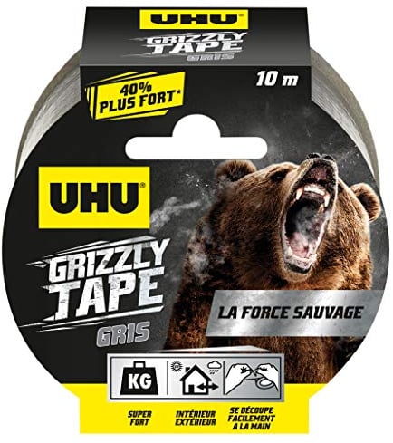 UHU 35720 Klebeband, grau, 10mx50mm