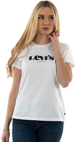 Levi's Damen The Perfect Tee T-Shirt,Modern Vintage White,XS
